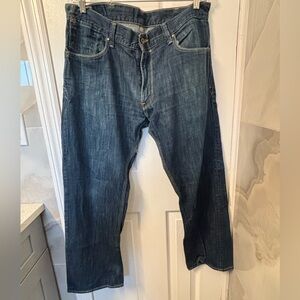 Levi's Relaxed Fit Dark Blue Jeans 38w30L